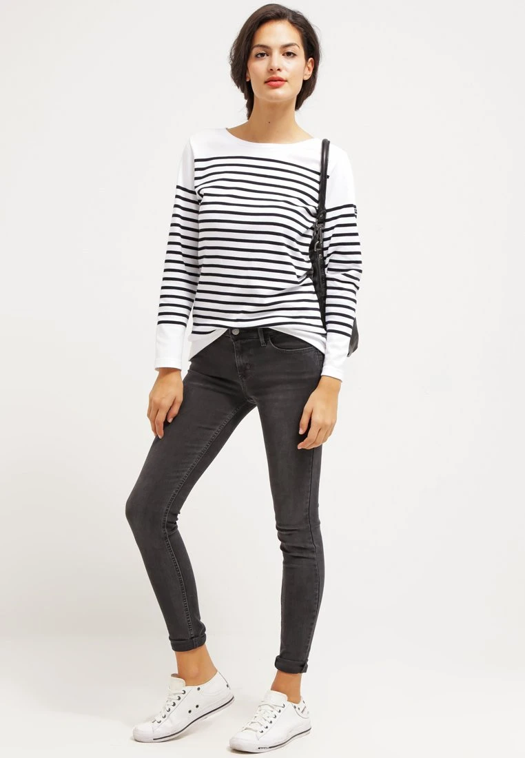 Armor-Lux AMIRAL MARINIÈRE - Langarmshirt - Blanc/rich Navy 4 Armor-Lux AMIRAL MARINIÈRE - Langarmshirt - Blanc/rich Navy – Bild 2