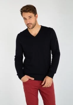 Armor-Lux HENVIC - Strickpullover - Lake -Armor Lux 07b28a63fa604646a4ebc0fcef1d243a