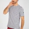 Armor-Lux DOËLAN MARINIÈRE - T-Shirt Print - Blanc Navire -Armor Lux 0cf8966bad3747368aef6645c9b85fd0 1