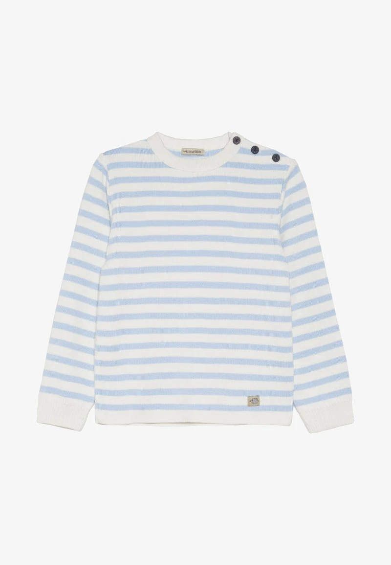 Armor-Lux FOUESNANT - Strickpullover - Light Blue/nature 6 Armor-Lux FOUESNANT - Strickpullover - Light Blue/nature – Bild 4