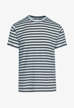 Armor-Lux THÉVIEC MARINIÈRE - T-Shirt Print - Navy Blue/white 12 Armor-Lux THÉVIEC MARINIÈRE - T-Shirt Print - Navy Blue/white -Armor Lux 2ca2d44145e2400697ba2366cee9061d