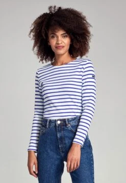 Armor-Lux LESCONIL MARINIÈRE - Langarmshirt - Blanc Etoile -Armor Lux 376161a729f645ccbf536ae85992b7ad 1