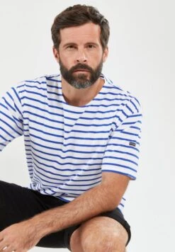 Armor-Lux THEVIEC MARINIÈRE - T-Shirt Print - Blanc Etoile 12 Armor-Lux THEVIEC MARINIÈRE - T-Shirt Print - Blanc Etoile -Armor Lux 5259cbe19afe4c6280b0b0e07bfb0ba3