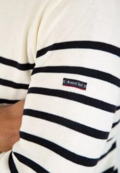 Armor-Lux GOULENEZ MARINE - Strickpullover - Milk Navire 10 Armor-Lux GOULENEZ MARINE - Strickpullover - Milk Navire -Armor Lux 5508f74a01d3451eaa3534edfff87d3d