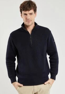 Armor-Lux CHATEAULIN - Strickpullover - Rich Navy -Armor Lux 59e1d1cd1e7948c4bff68c911c77b7f6