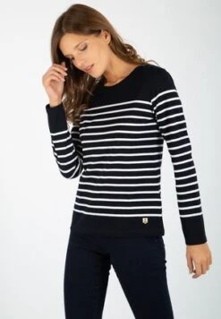 Armor-Lux REDON MARINIÈRE - Langarmshirt - Rich Navy/blanc -Armor Lux 5d84c95c030146e2b74360b7025f072e 1