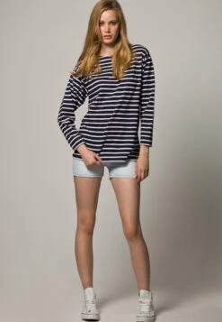 Armor-Lux BEG MEIL - Langarmshirt - Navire/blanc -Armor Lux 62d7152261ee4a86ae1f2de2c2f7f2ee