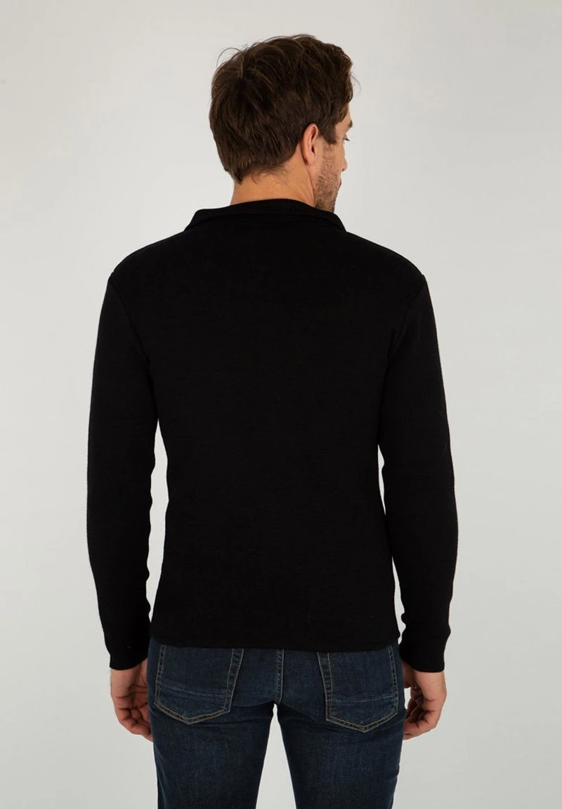 Armor-Lux GUISSENY - Strickpullover - Noir 4 Armor-Lux GUISSENY - Strickpullover - Noir – Bild 2