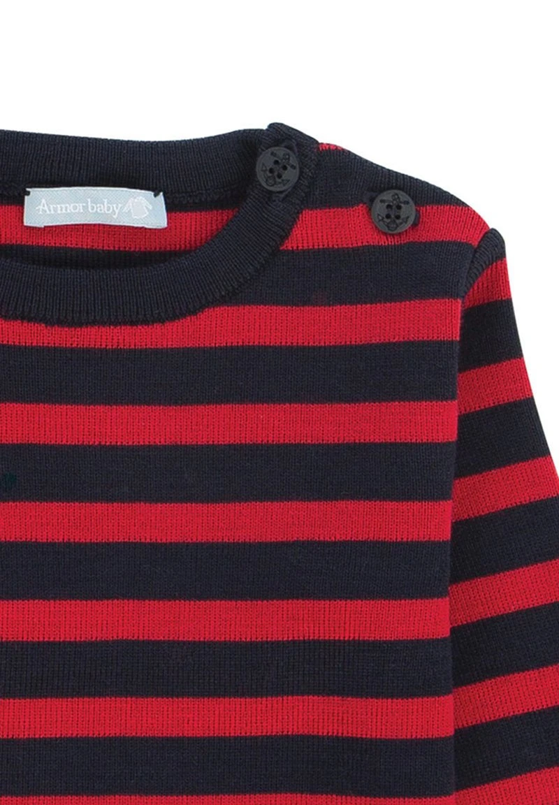 Armor-Lux BRIAC MARINE - Strickpullover - Navire Braise 4 Armor-Lux BRIAC MARINE - Strickpullover - Navire Braise – Bild 2