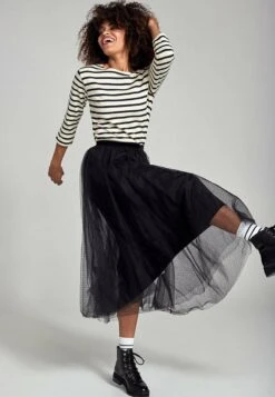 Armor-Lux PASSERELLE MARINIÈRE - Langarmshirt - Nature/rich Navy -Armor Lux 71f1e708bb5842cc8d0c38c2bb901263