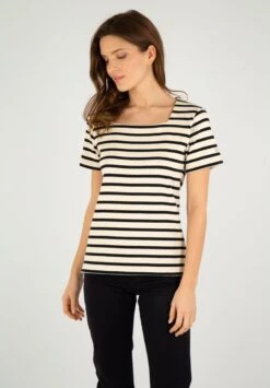 Armor-Lux CROZON MARINIÈRE - T-Shirt Print - Rich Navy/nature -Armor Lux 767b2b1af6d543e9a9a5b1ae24ec6251