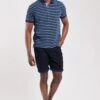Armor-Lux BERMUDA MICRO-MOTIFS EN - Shorts - Marine Deep 2 Armor-Lux BERMUDA MICRO-MOTIFS EN - Shorts - Marine Deep -Armor Lux 7a590c1db6a3450fa337bb123846c298