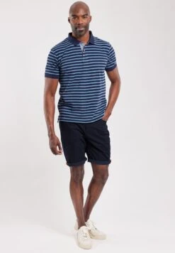 Armor-Lux BERMUDA MICRO-MOTIFS EN - Shorts - Marine Deep
