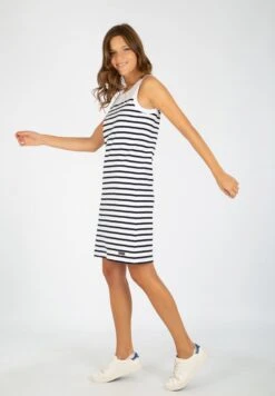 Armor-Lux BELLE-ILE - Jerseykleid - Blanc/rich Navy 11 Armor-Lux BELLE-ILE - Jerseykleid - Blanc/rich Navy -Armor Lux 7b34cb233b5b48928b07b4b3d1a50802 2