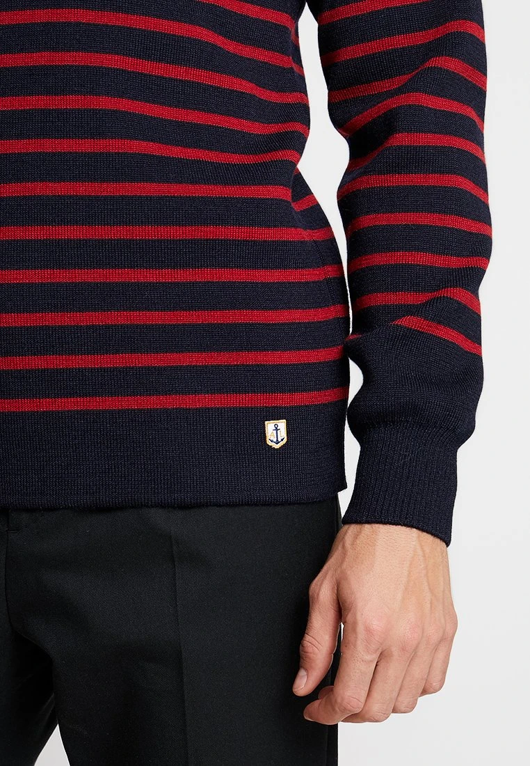 Armor-Lux MOLENE MARINE - Strickpullover - Navire/piment 8 Armor-Lux MOLENE MARINE - Strickpullover - Navire/piment – Bild 6