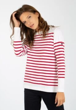 Armor-Lux ARSENAL MARINIÈRE - Langarmshirt - Blanc/etoile -Armor Lux 83ad3d1e909d4816b732e505c22ee140