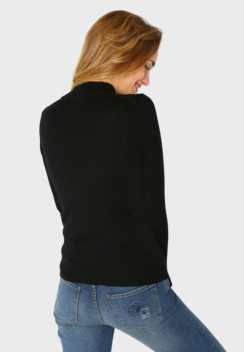 Armor-Lux COMBOURG - Strickpullover - Noir 4 Armor-Lux COMBOURG - Strickpullover - Noir – Bild 2