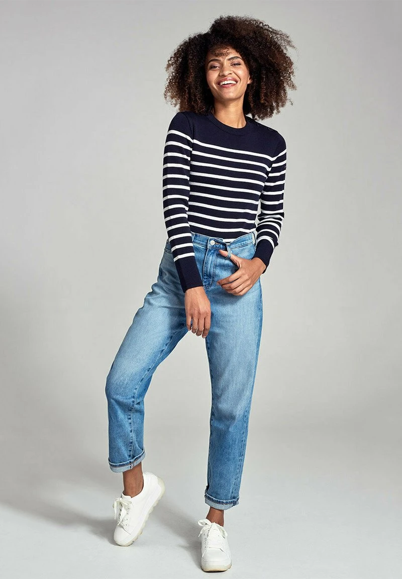 Armor-Lux PAIMPOL MARINE - Strickpullover - Rich Navy / Milk 4 Armor-Lux PAIMPOL MARINE - Strickpullover - Rich Navy / Milk – Bild 2