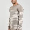 Armor-Lux MARINE - Strickpullover - Taupe Blanc -Armor Lux a24230eb36d24810890eef30e599f79f