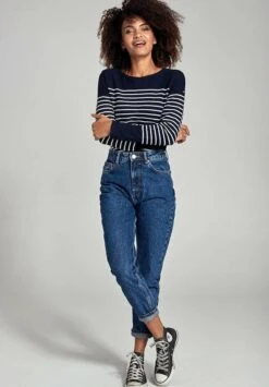 Armor-Lux REDON MARINIÈRE - Langarmshirt - Rich Navy/blanc -Armor Lux a3c17cf59e72409285058f4e2a8fbcb7