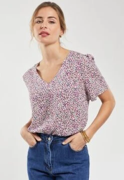 Armor-Lux Bluse - Imprimé Palmes Oyat -Armor Lux a41537bff37340e9959fa4126c6fe334