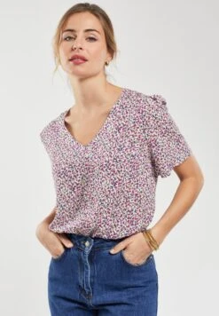 Armor-Lux PETITES FLEURS - Bluse - Imprimé Géraniums -Armor Lux a41537bff37340e9959fa4126c6fe334 3