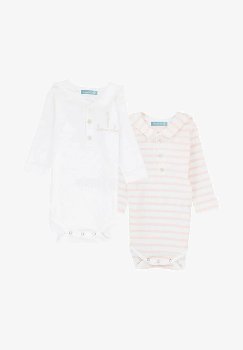 Armor-Lux 2 PACK - Body - Blanc/ Nuage 7 Armor-Lux 2 PACK - Body - Blanc/ Nuage – Bild 5