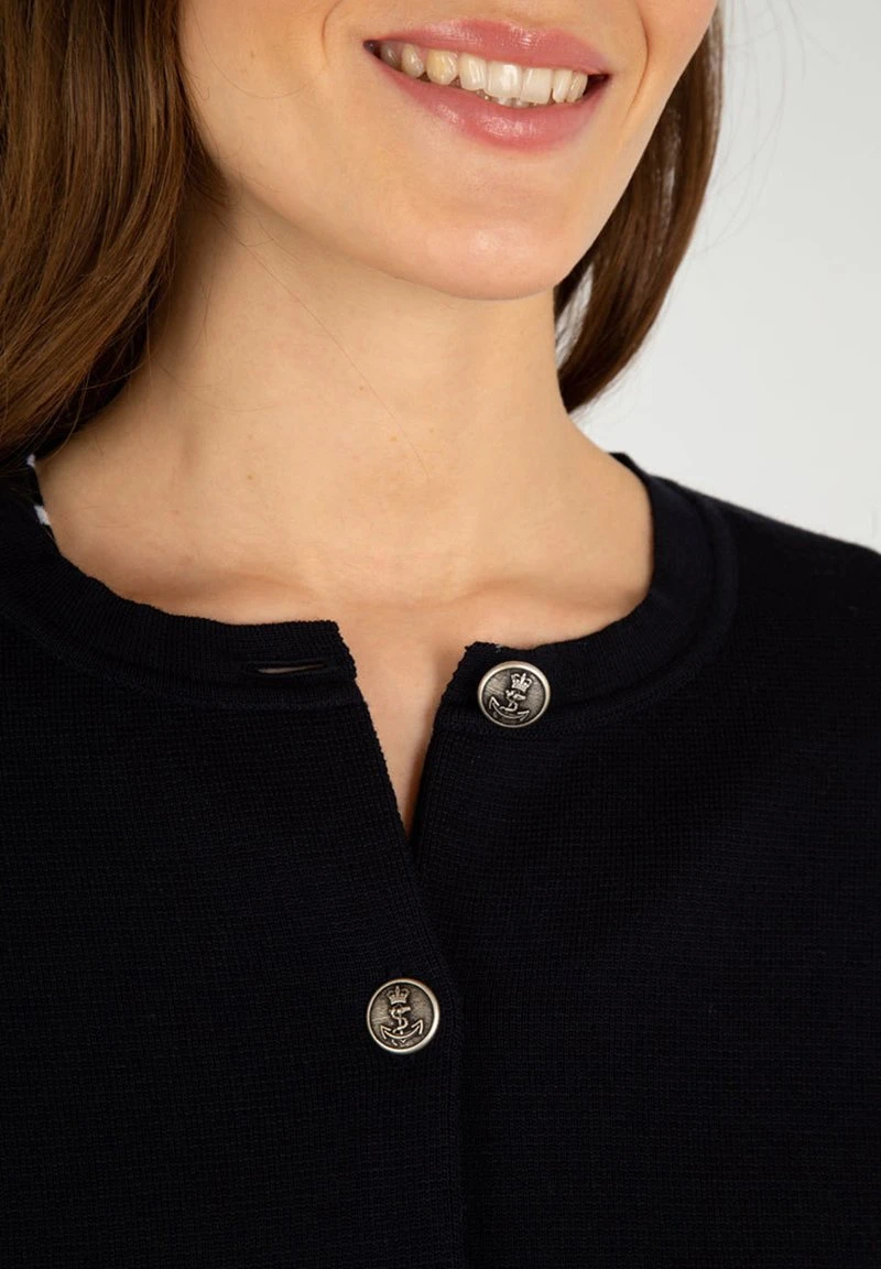 Armor-Lux MELLAC - Strickjacke - Rich Navy 5 Armor-Lux MELLAC - Strickjacke - Rich Navy – Bild 3