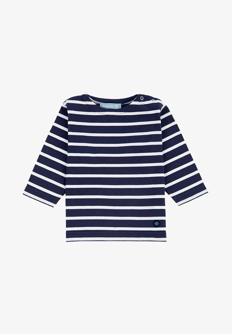 Armor-Lux BEG MEIL MARINIÈRE - Langarmshirt - Blanc/braise 8 Armor-Lux BEG MEIL MARINIÈRE - Langarmshirt - Blanc/braise – Bild 6