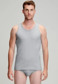 Armor-Lux Unterhemd/-shirt - Gris Chiné Clair -Armor Lux bb330b06806c49f0867e12eb83f2c2c9