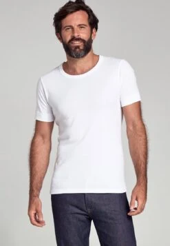 Armor-Lux COL ROND LÉGER BIOLOGIQUE - Unterhemd/-shirt - Blanc 11 Armor-Lux COL ROND LÉGER BIOLOGIQUE - Unterhemd/-shirt - Blanc -Armor Lux be1ba443baaa4c4f99ac693efce7029d 1
