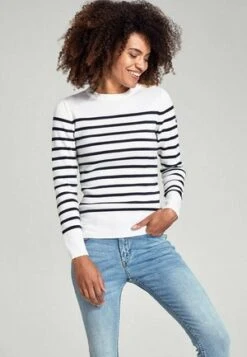 Armor-Lux BRIAC MARINE - Strickpullover - Milk/rich Navy 13 Armor-Lux BRIAC MARINE - Strickpullover - Milk/rich Navy -Armor Lux bfc8f01618aa43f889110ae63eb35368 1