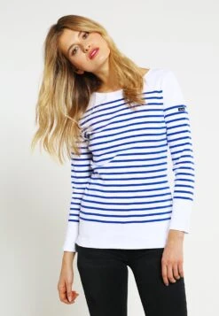 Armor-Lux AMIRAL MARINIÈRE - Langarmshirt - Blanc/etoile