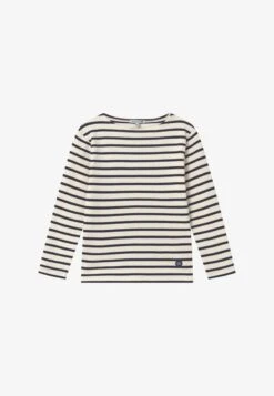 Armor-Lux MARINIÈRE LOCTUDY UNISEX - Langarmshirt - Beige/blue -Armor Lux c71e16460cb244d8af276fa36aa19312 1