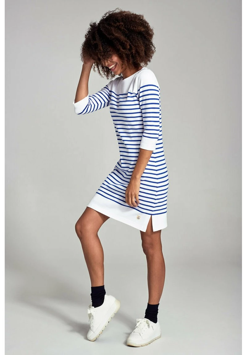 Armor-Lux ILE-TUDY - Strickkleid - Blanc/etoile 7 Armor-Lux ILE-TUDY - Strickkleid - Blanc/etoile – Bild 5