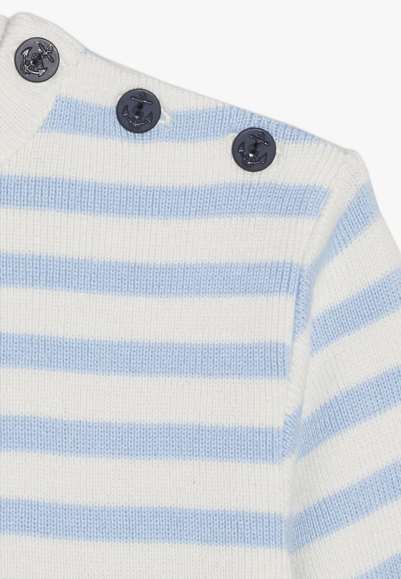 Armor-Lux FOUESNANT - Strickpullover - Light Blue/nature 5 Armor-Lux FOUESNANT - Strickpullover - Light Blue/nature – Bild 3