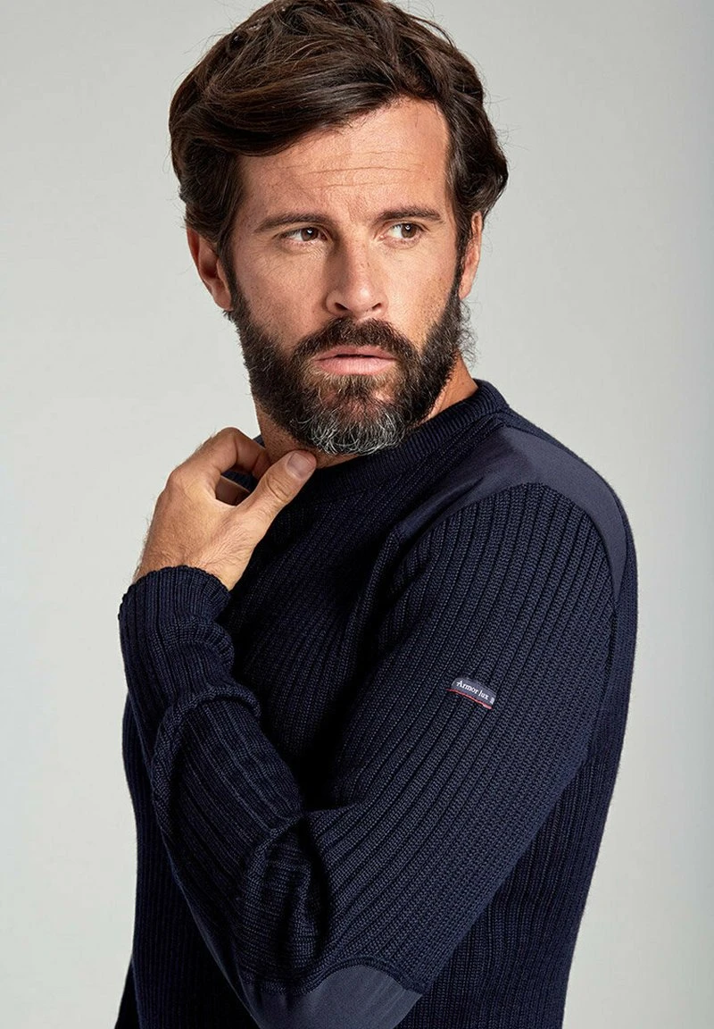 Armor-Lux BINIC - Strickpullover - Rich Navy 5 Armor-Lux BINIC - Strickpullover - Rich Navy – Bild 3