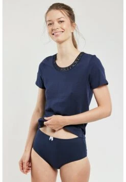 Armor-Lux TAILLE HAUTE AVEC NOEUD - Slip - Marine Deep