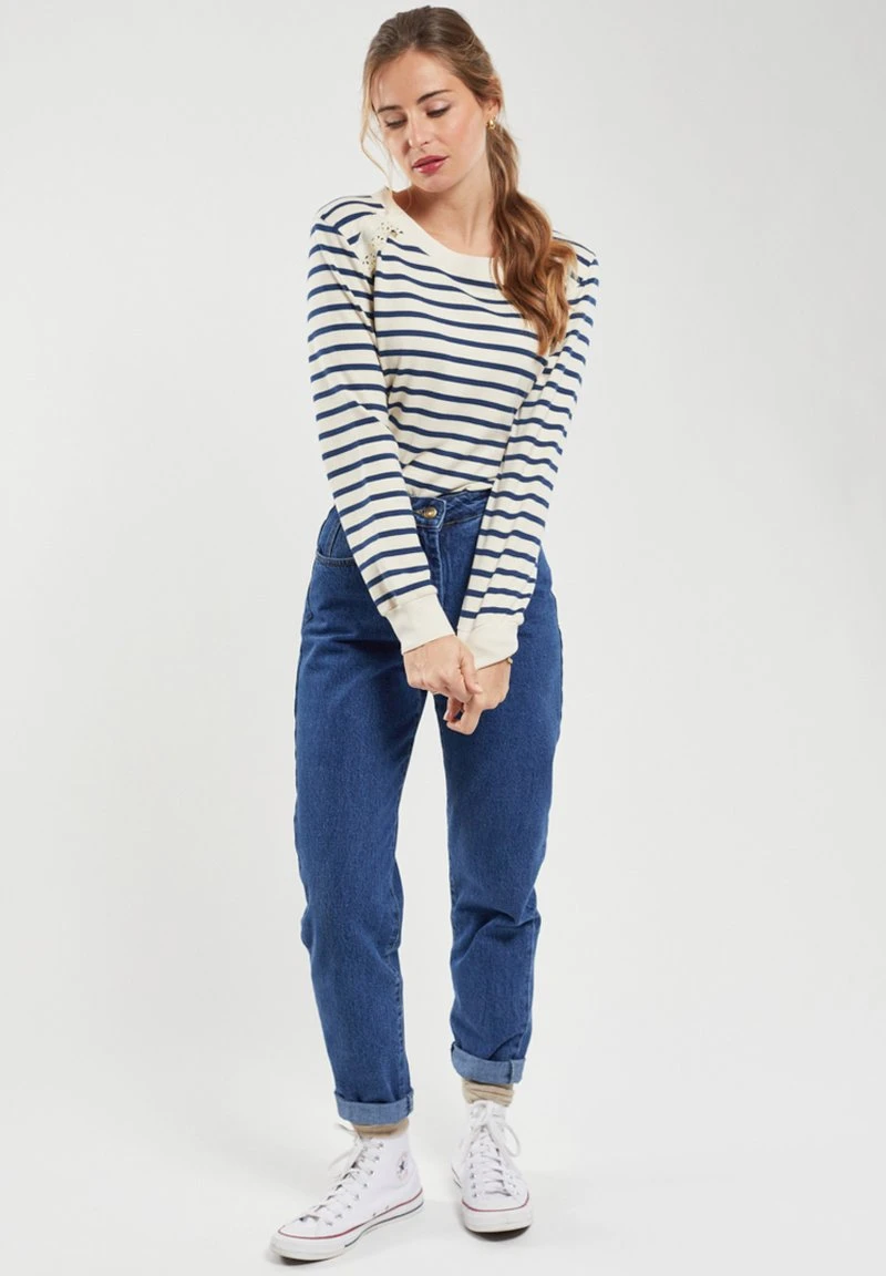 Armor-Lux AVEC RUSTIQUE - Sweatshirt - Nature Midnight Blu 6 Armor-Lux AVEC RUSTIQUE - Sweatshirt - Nature Midnight Blu – Bild 4