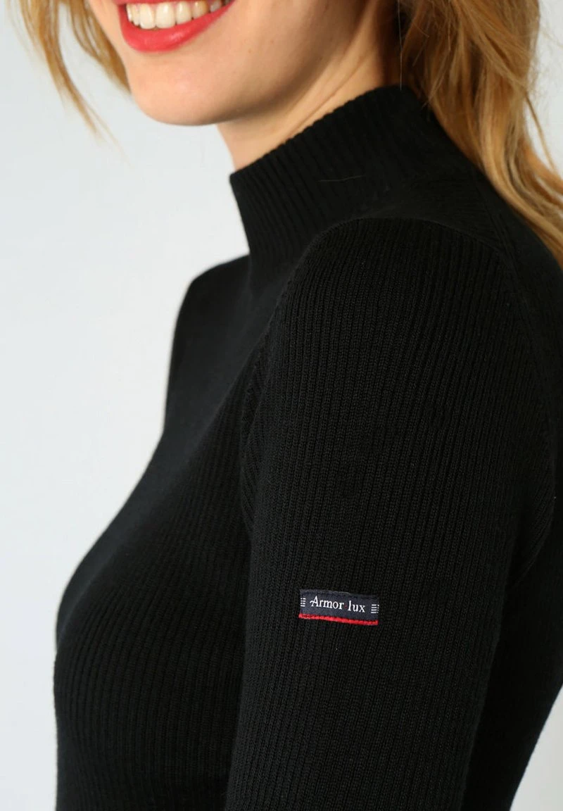 Armor-Lux COMBOURG - Strickpullover - Noir 5 Armor-Lux COMBOURG - Strickpullover - Noir – Bild 3