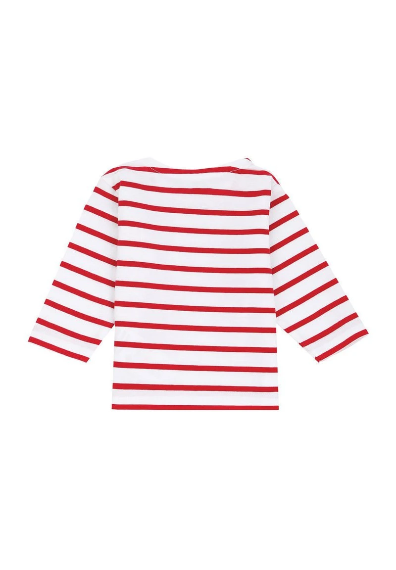 Armor-Lux BEG MEIL MARINIÈRE - Langarmshirt - Blanc/braise 4 Armor-Lux BEG MEIL MARINIÈRE - Langarmshirt - Blanc/braise – Bild 2