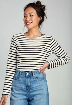 Armor-Lux LESCONIL MARINIÈRE - Langarmshirt - Nature/rich Navy -Armor Lux f9310e12fb1b42868f8c414bb8a1cb3a 2