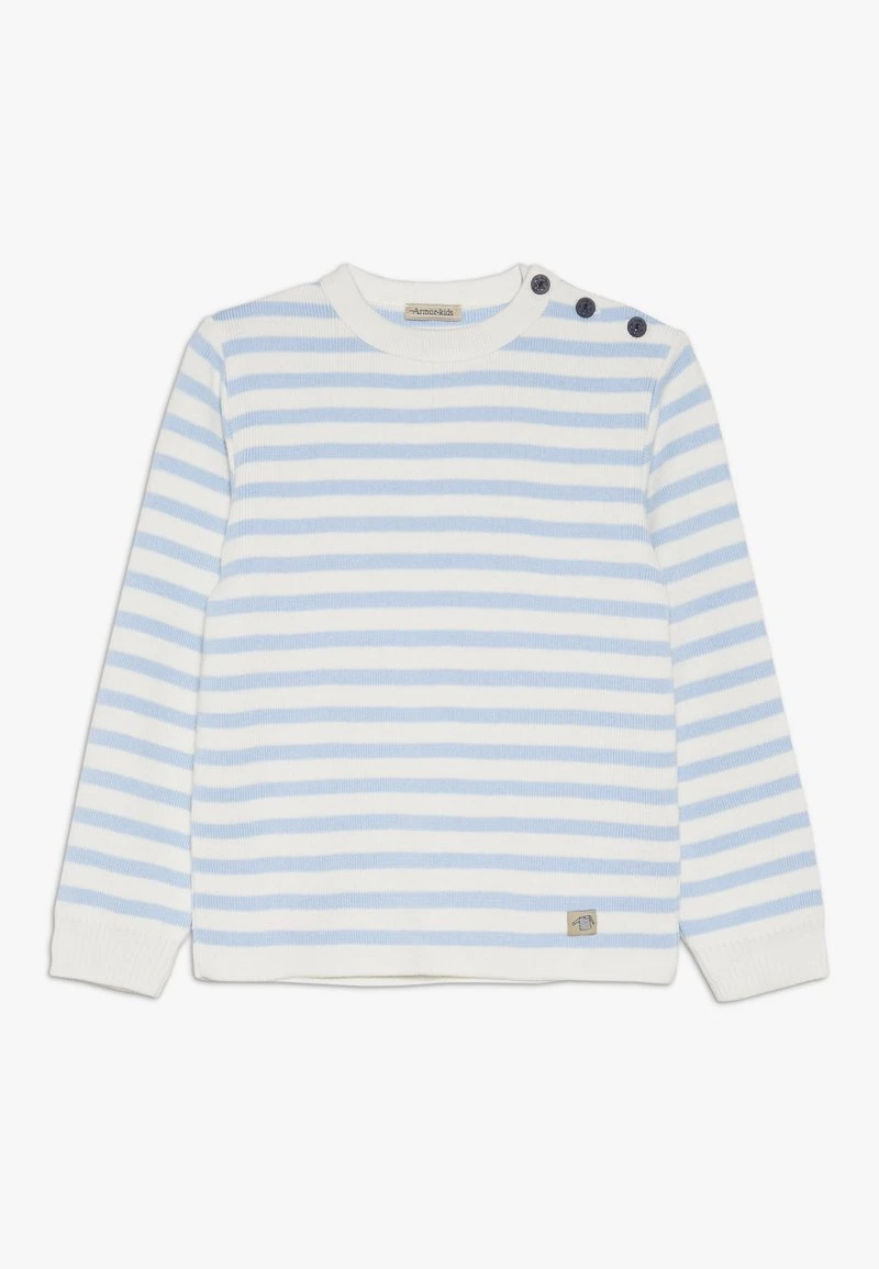 Armor-Lux FOUESNANT - Strickpullover - Light Blue/nature 3 Armor-Lux FOUESNANT - Strickpullover - Light Blue/nature