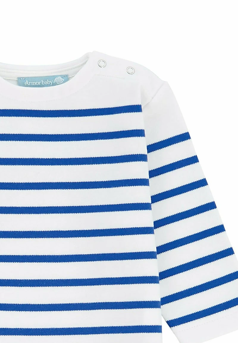 Armor-Lux "AMIRAL" - Langarmshirt - Blanc Etoile 3 Armor-Lux "AMIRAL" - Langarmshirt - Blanc Etoile – Bild 2